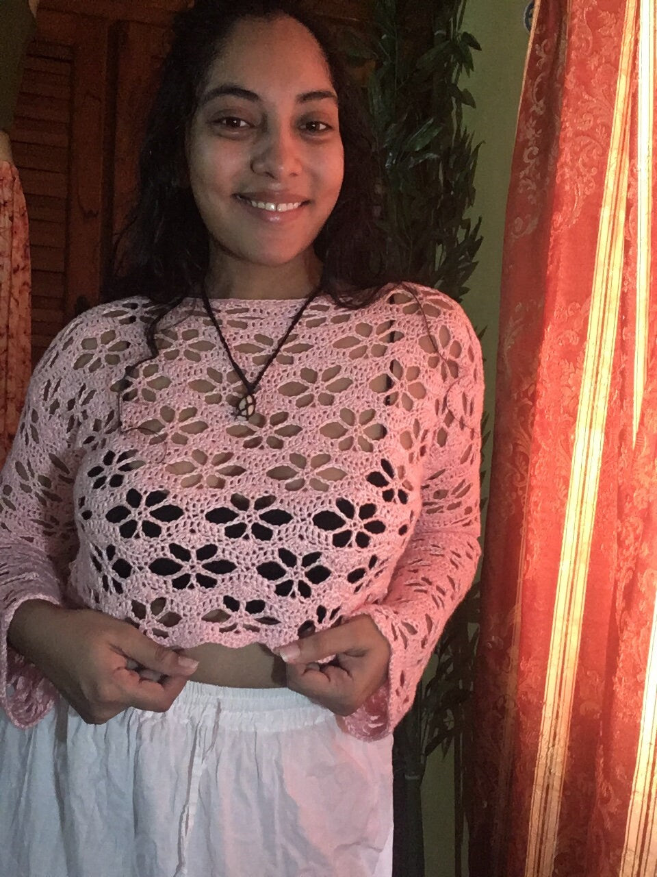 Love In Bloom Crochet Pullover DIGITAL PDF PATTERN