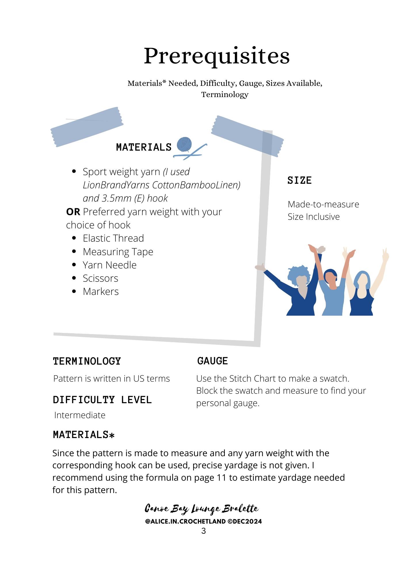 PDF Pattern Crochet Shorts with FREE bralette pattern: Canoe Bay Lounging Shorts. DIGITAL