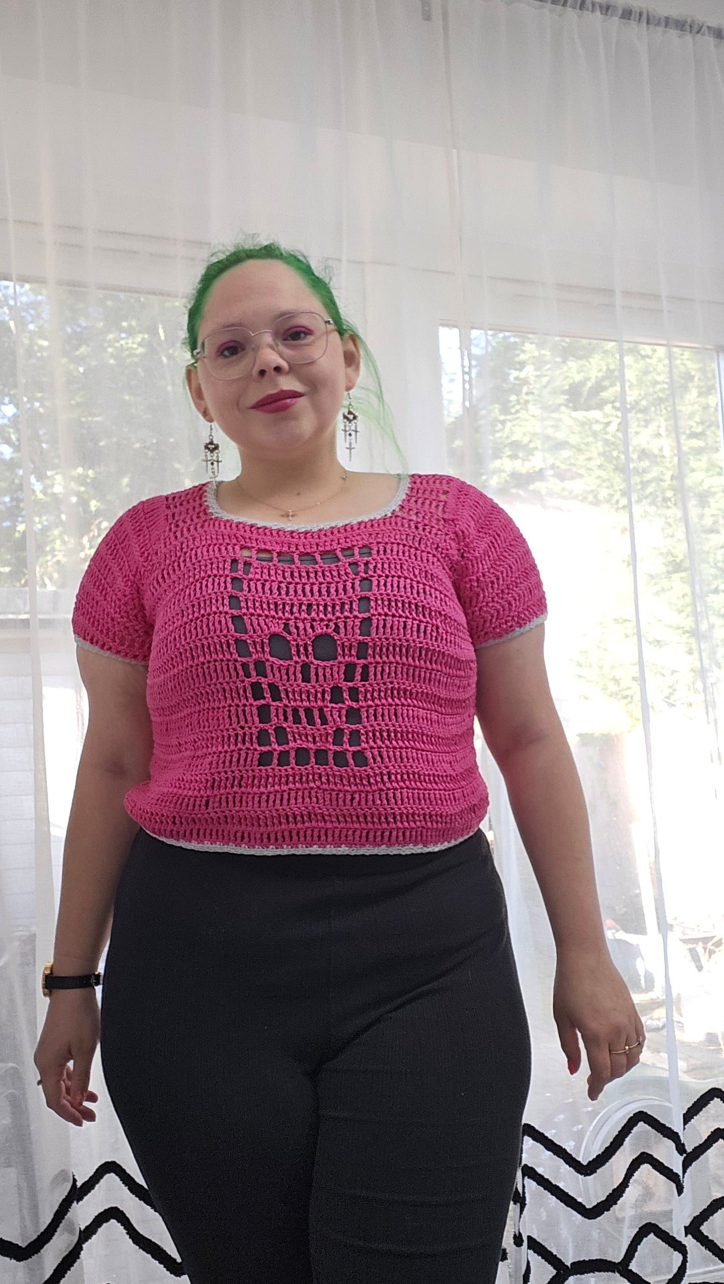 Summer Skullstice PDF Crochet Pattern