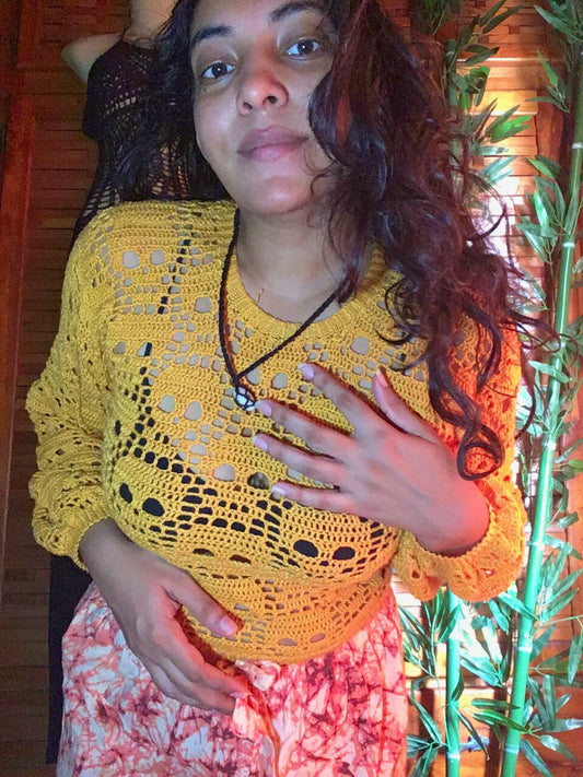 Halloween PDF PATTERN Crochet Sweater: Skulls and Cones. DIGITAL