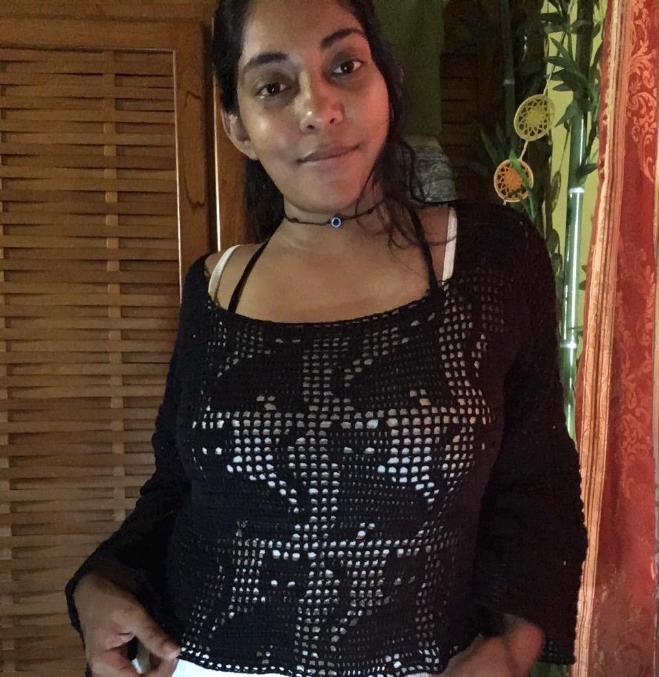 Halloween PDF PATTERN Crochet Sweater: Binx Halloween Sweater. DIGITAL