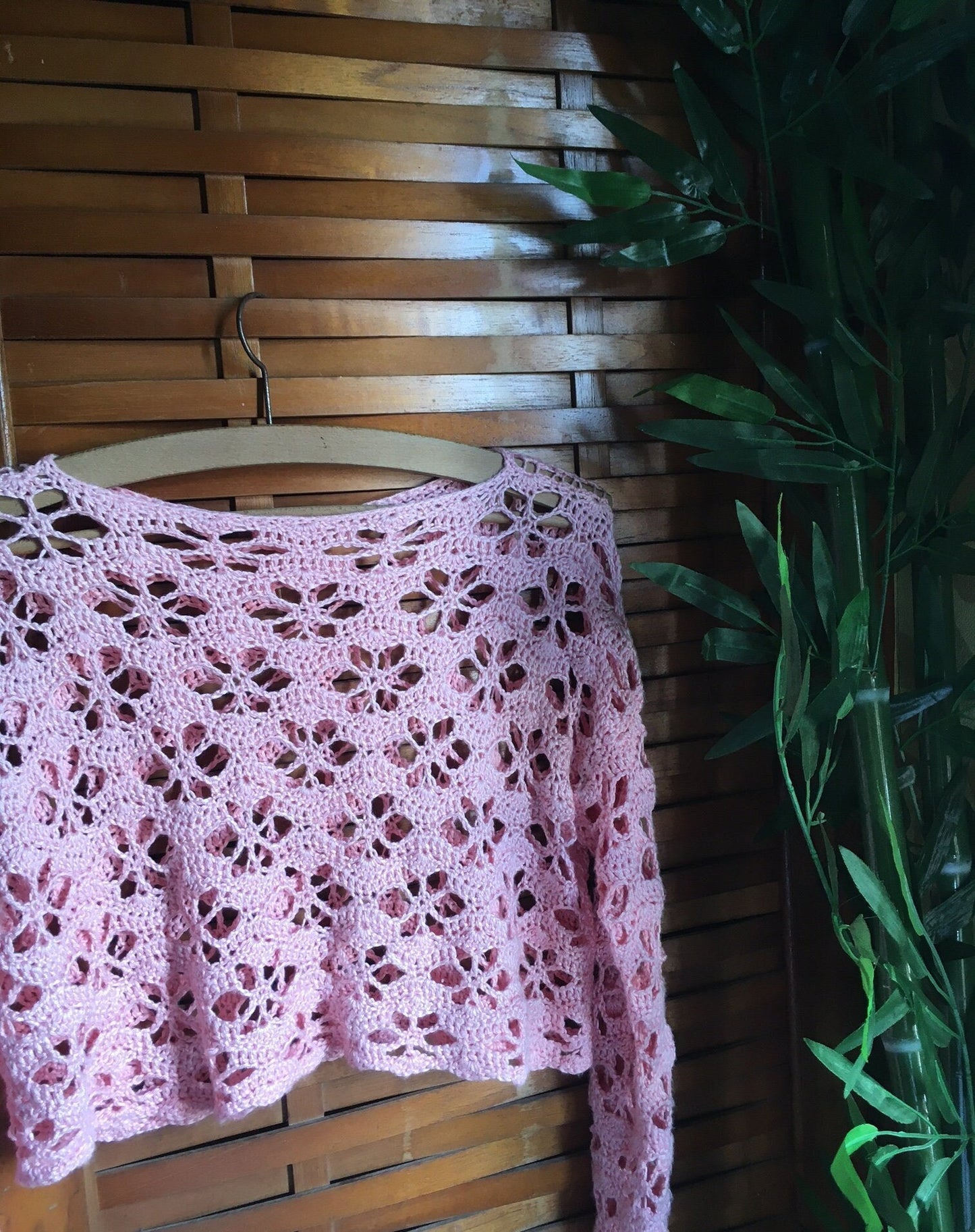 Love In Bloom Crochet Pullover DIGITAL PDF PATTERN