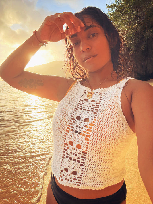 Pirateās Bae Summer Crochet Tank