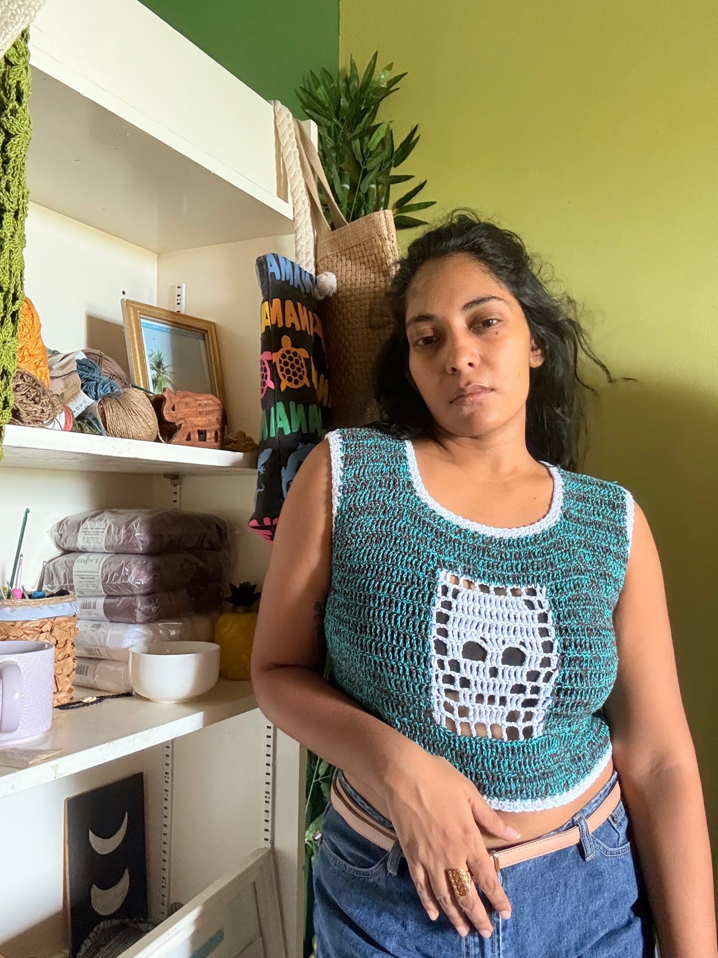 Summer Skullstice PDF Crochet Pattern