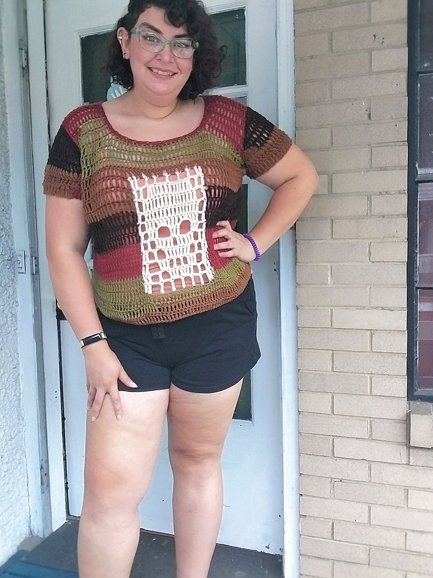 Summer Skullstice PDF Crochet Pattern
