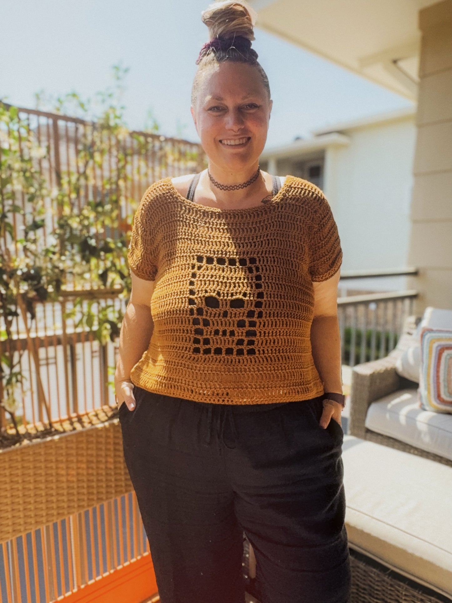 Summer Skullstice PDF Crochet Pattern