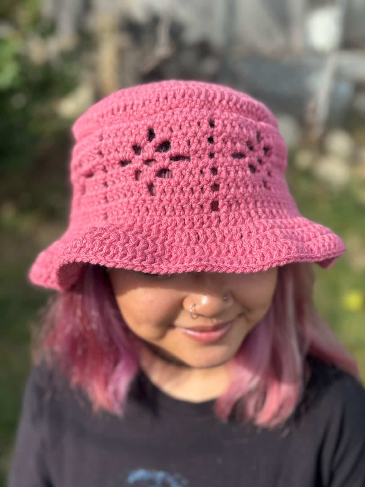 Charlotte Crochet Bucket Hat PDF Pattern