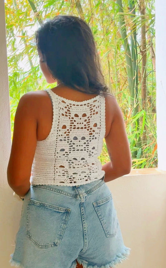 Pirate’s Bae Summer Crochet Tank