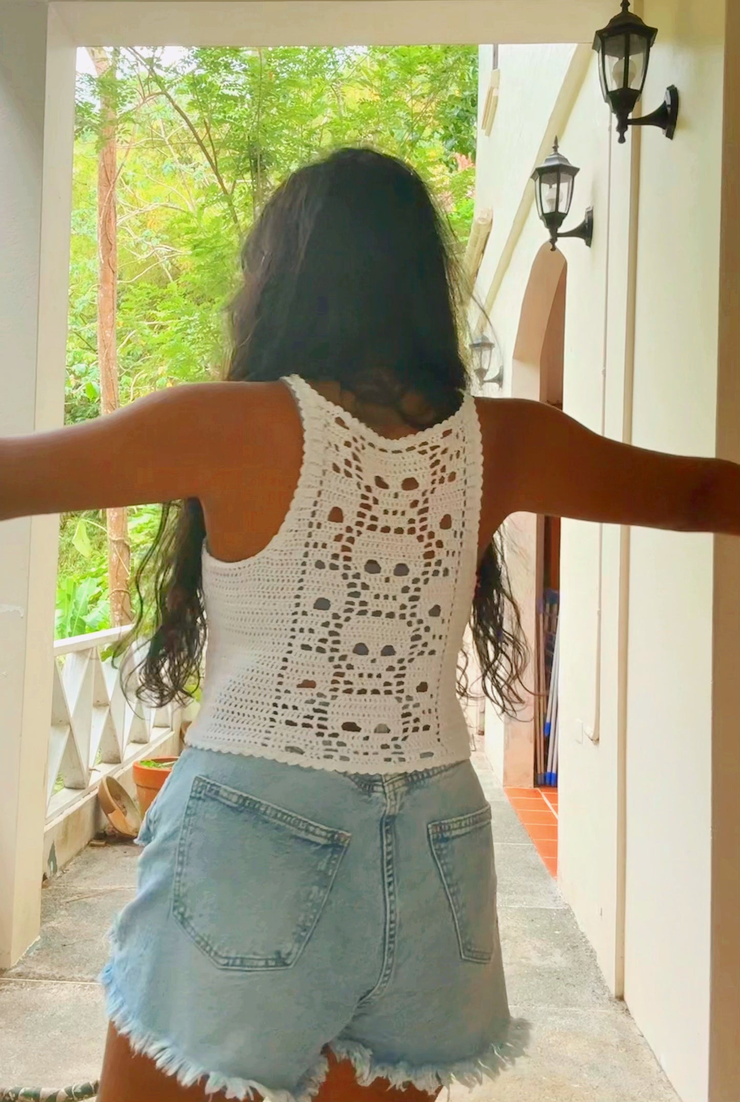 Pirate’s Bae Summer Crochet Tank