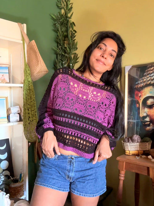 Craniumania Crochet Sweater