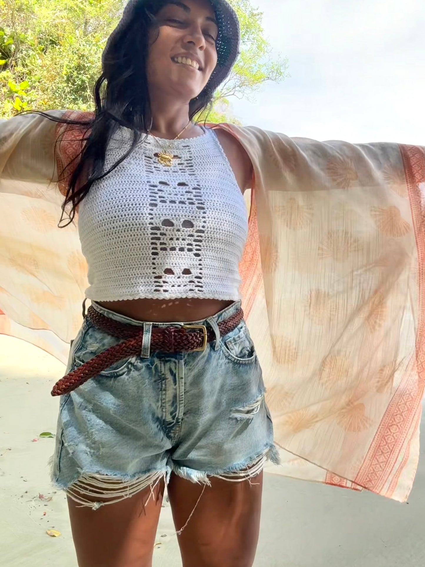 Pirate’s Bae Summer Crochet Tank