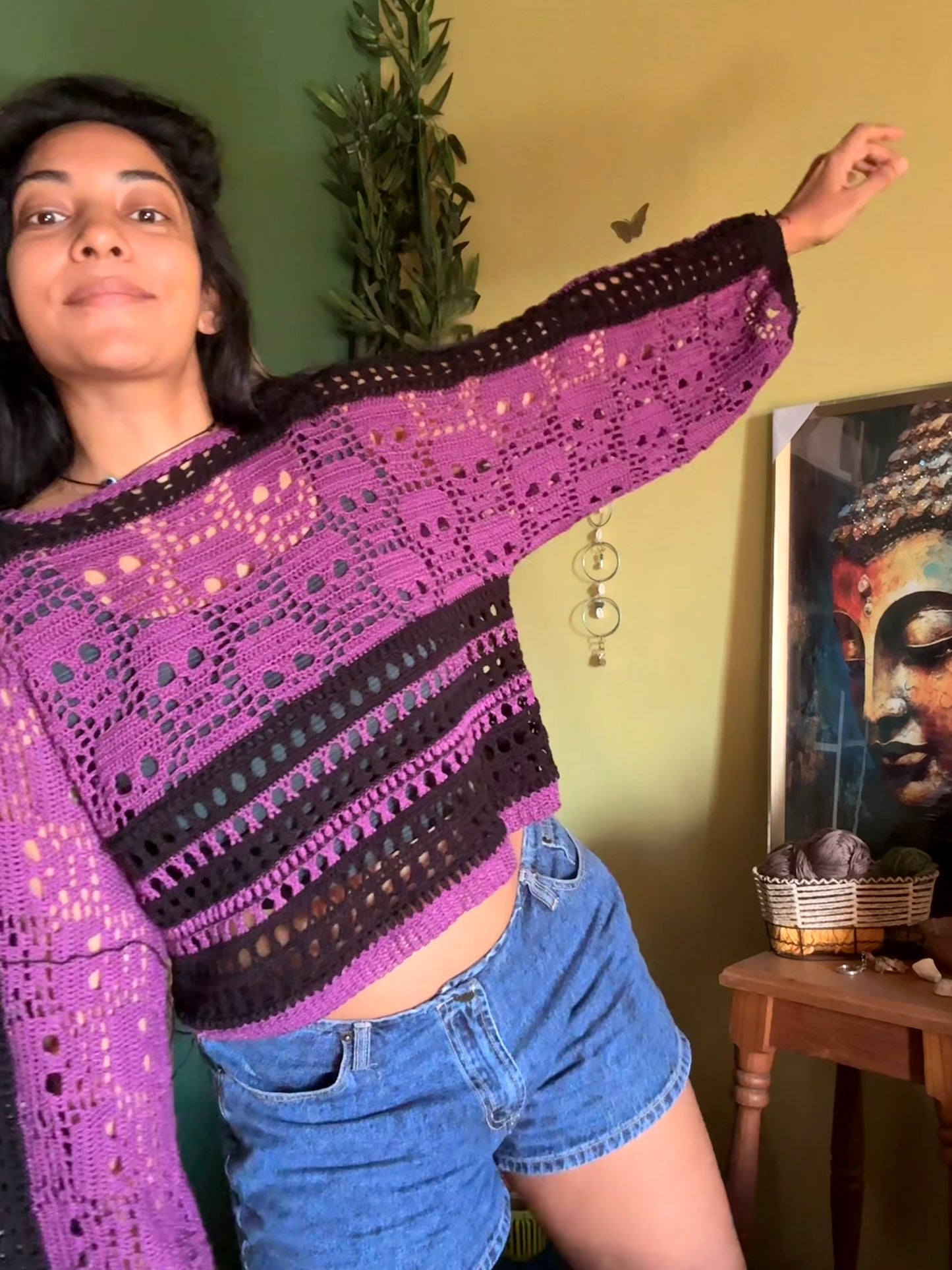 Craniumania Crochet Sweater