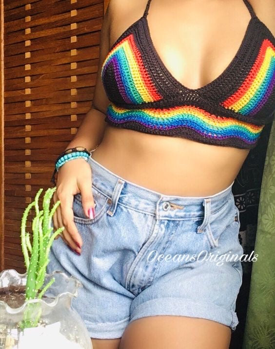 NOT Over The Rainbow Bralette