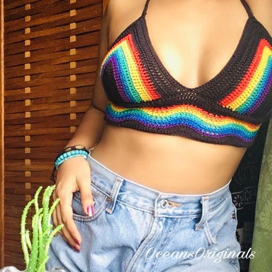 NOT Over The Rainbow Bralette